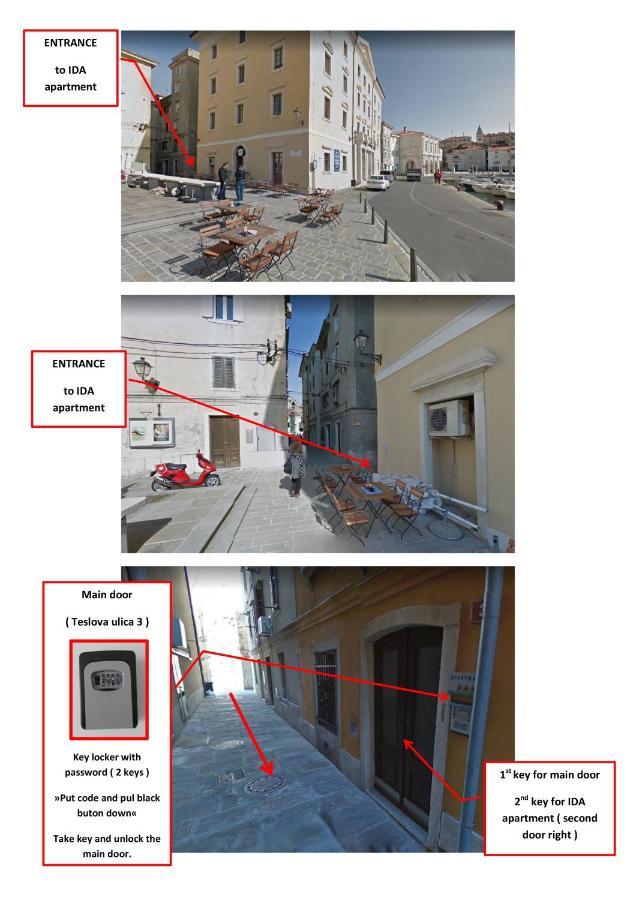 Ida Apartma Piran Exterior foto